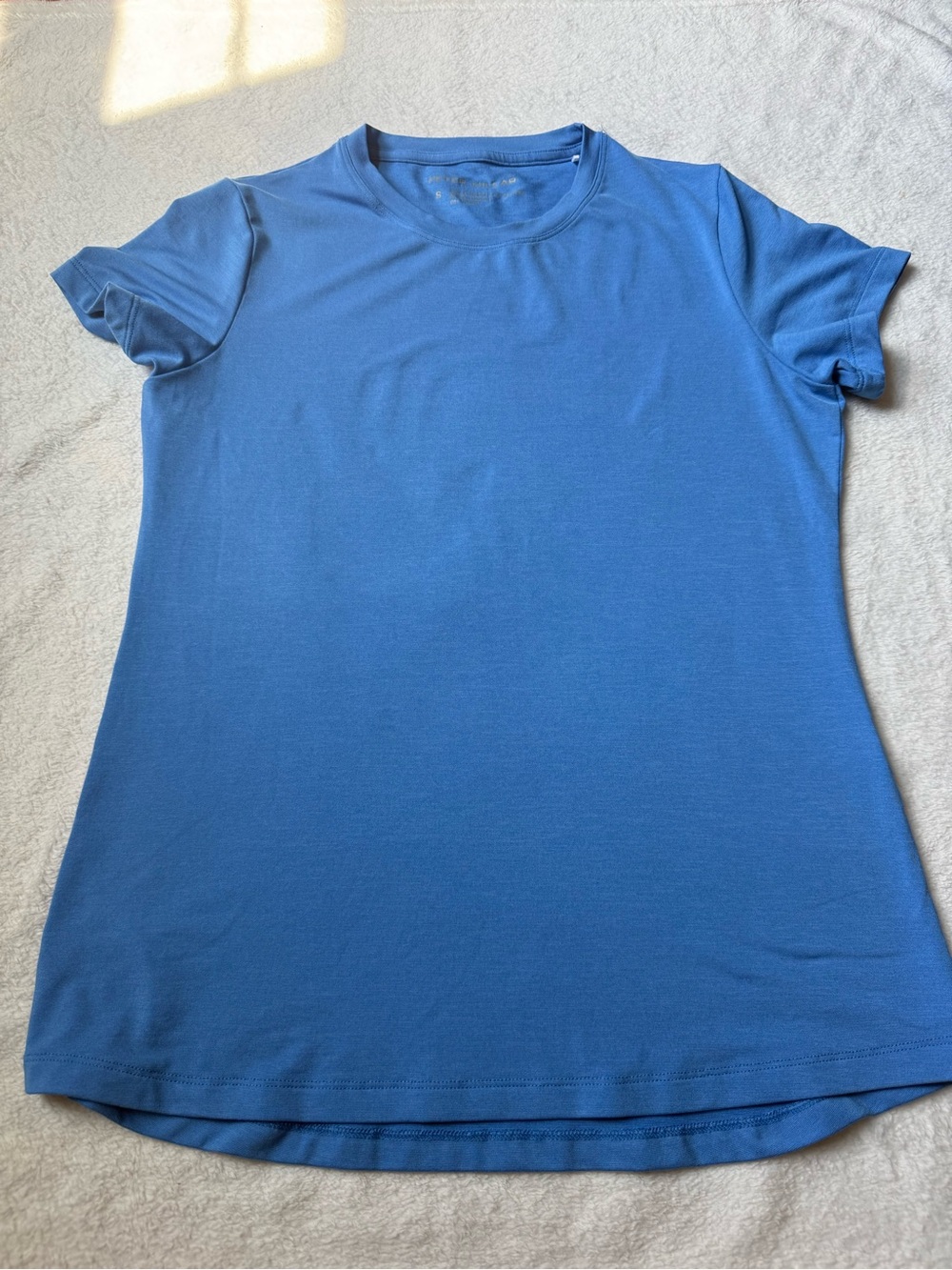 Peter Millar Short Sleeve Crew Tee - Sky Blue